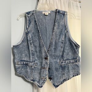 Denim vest